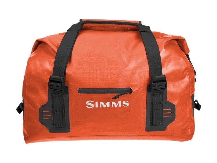 Simms Dry Creek Duffel - Small 60L Simms Orange