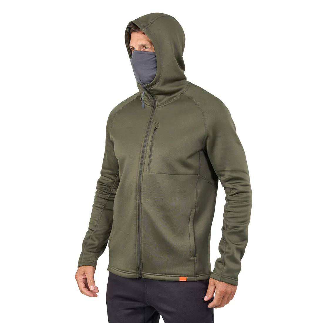 Grundens Grundies Thermal FZ Hoodie - Deep Depths