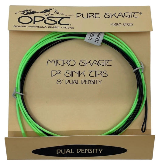 OPST Micro Skagit Dual Density 8 ft Tips - T-6 Size