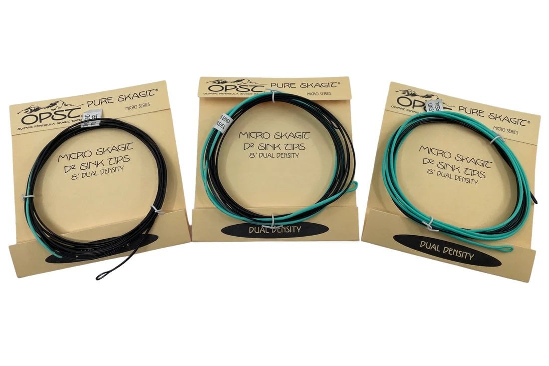 OPST Micro Skagit Dual Density 8 ft Tips - T-8 Size