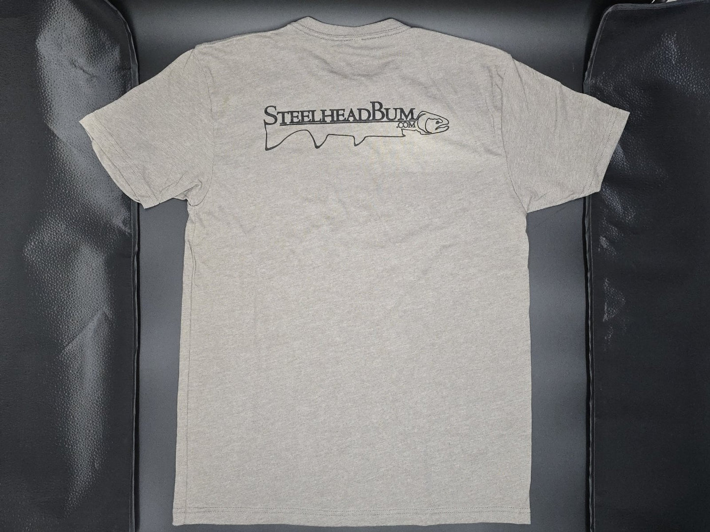 SteelheadBum.com T-Shirt - Warm Grey