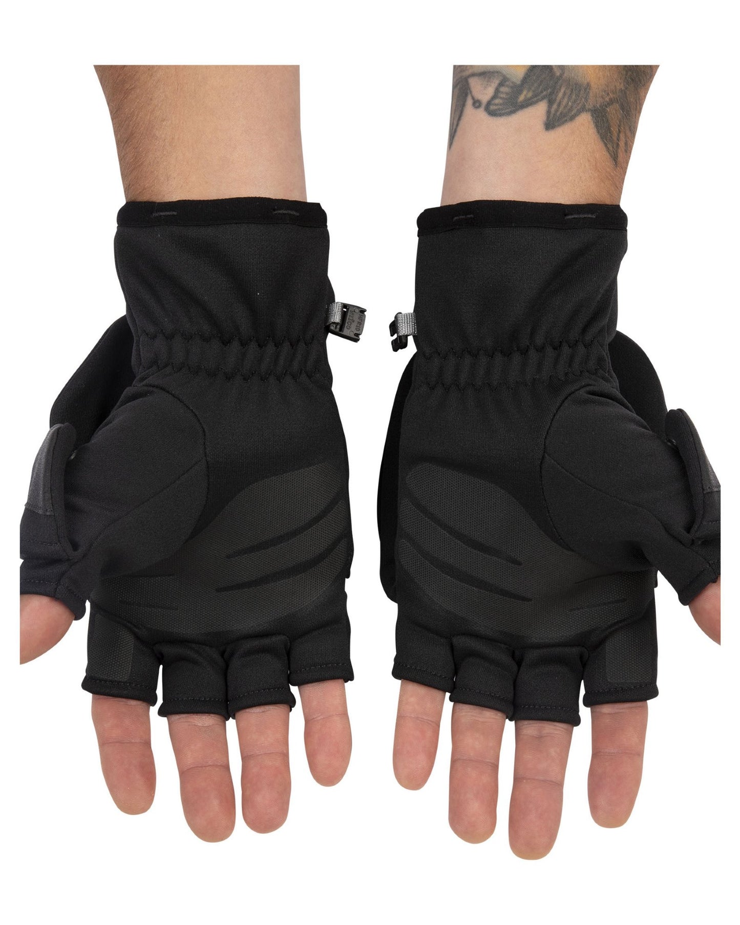 Simms Freestone Foldover Mitt - Black
