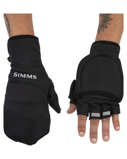 Simms Freestone Foldover Mitt - Black