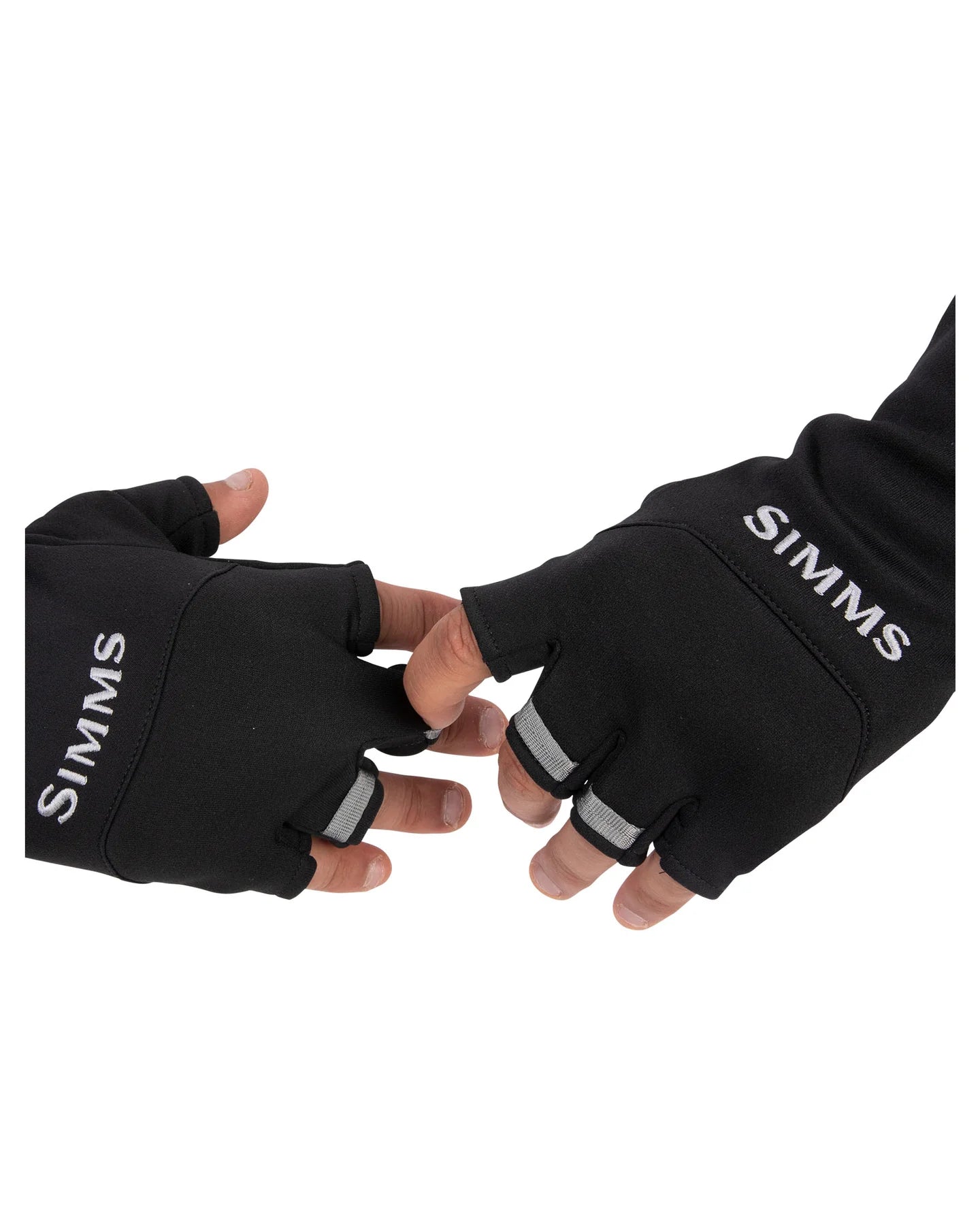 Simms Freestone Half Finger Glove - Black
