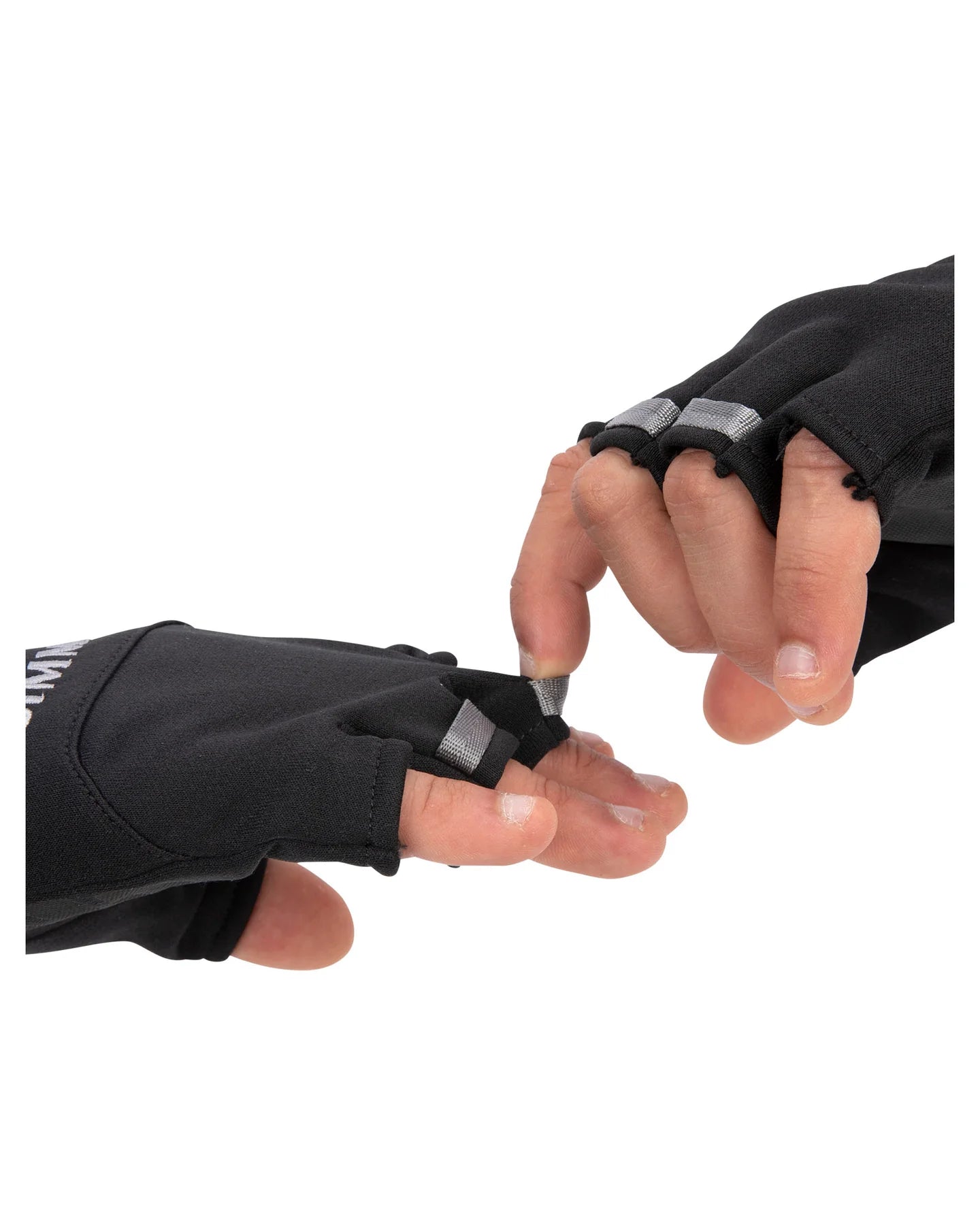 Simms Freestone Half Finger Glove - Black