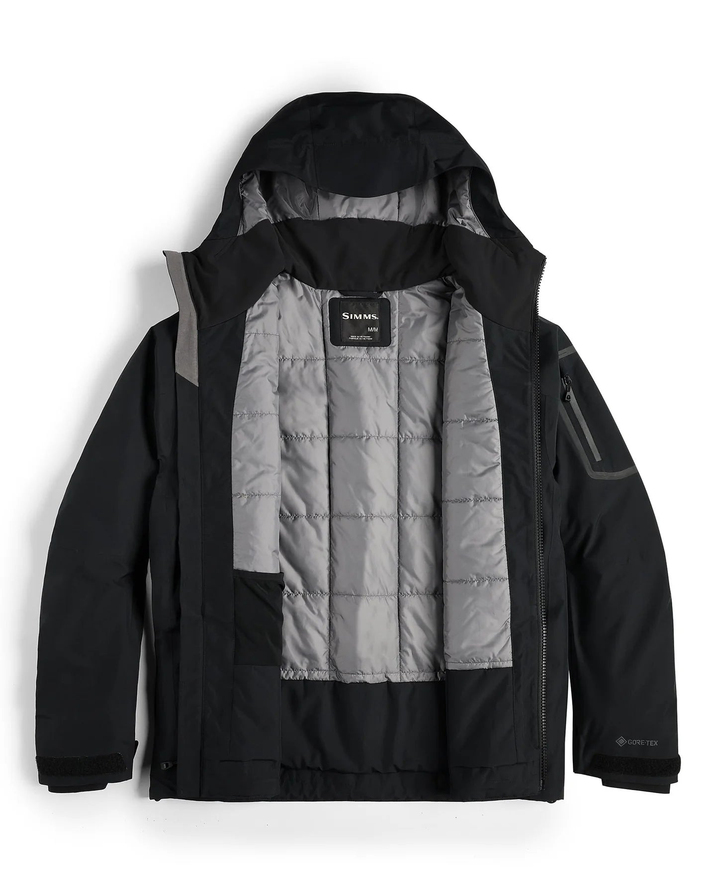Simms Men's Bulkley Insulated Wading Jacket - Black