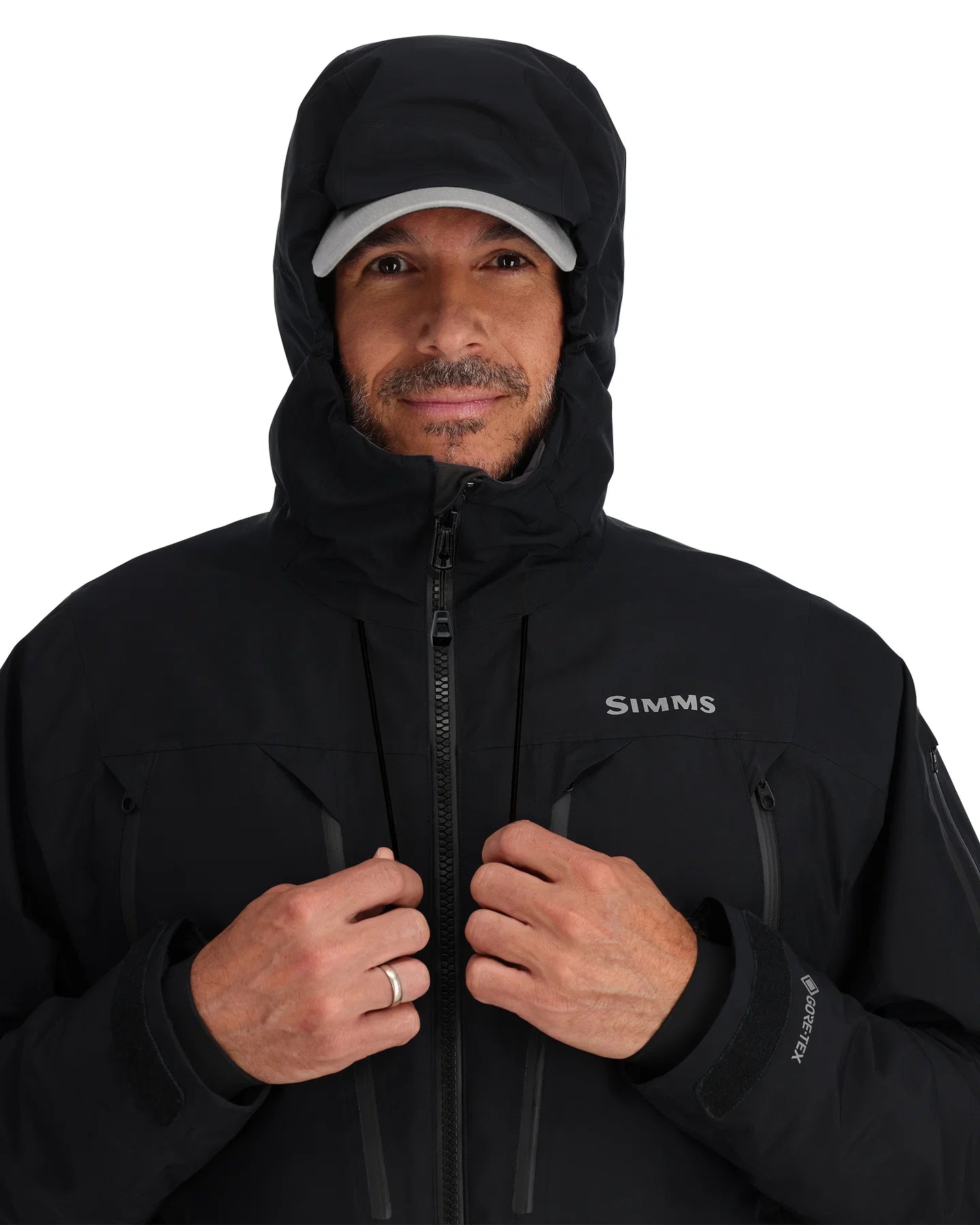 Simms Men's Bulkley Insulated Wading Jacket - Black