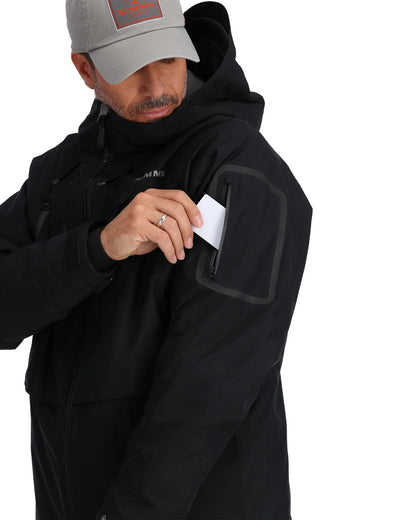 Simms Men's Bulkley Insulated Wading Jacket - Black