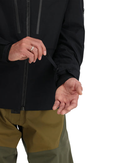 Simms Men's Bulkley Insulated Wading Jacket - Black
