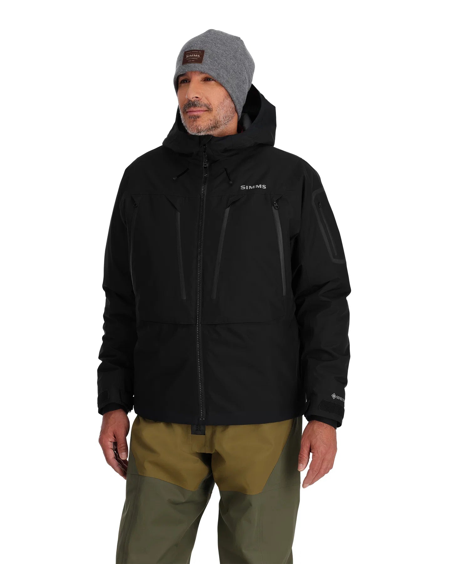 Simms Men's Bulkley Insulated Wading Jacket - Black