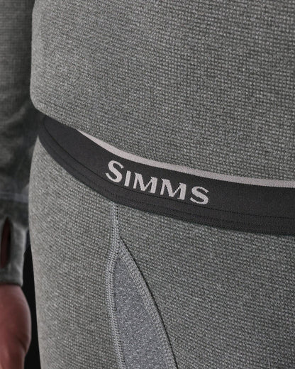 Simms Men's Strata 160 Base Layer Bottom - Dark Grey Heather