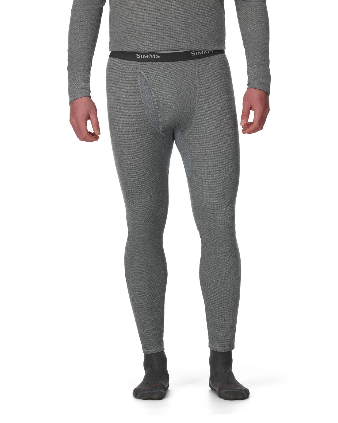 Simms Men's Strata 160 Base Layer Bottom - Dark Grey Heather