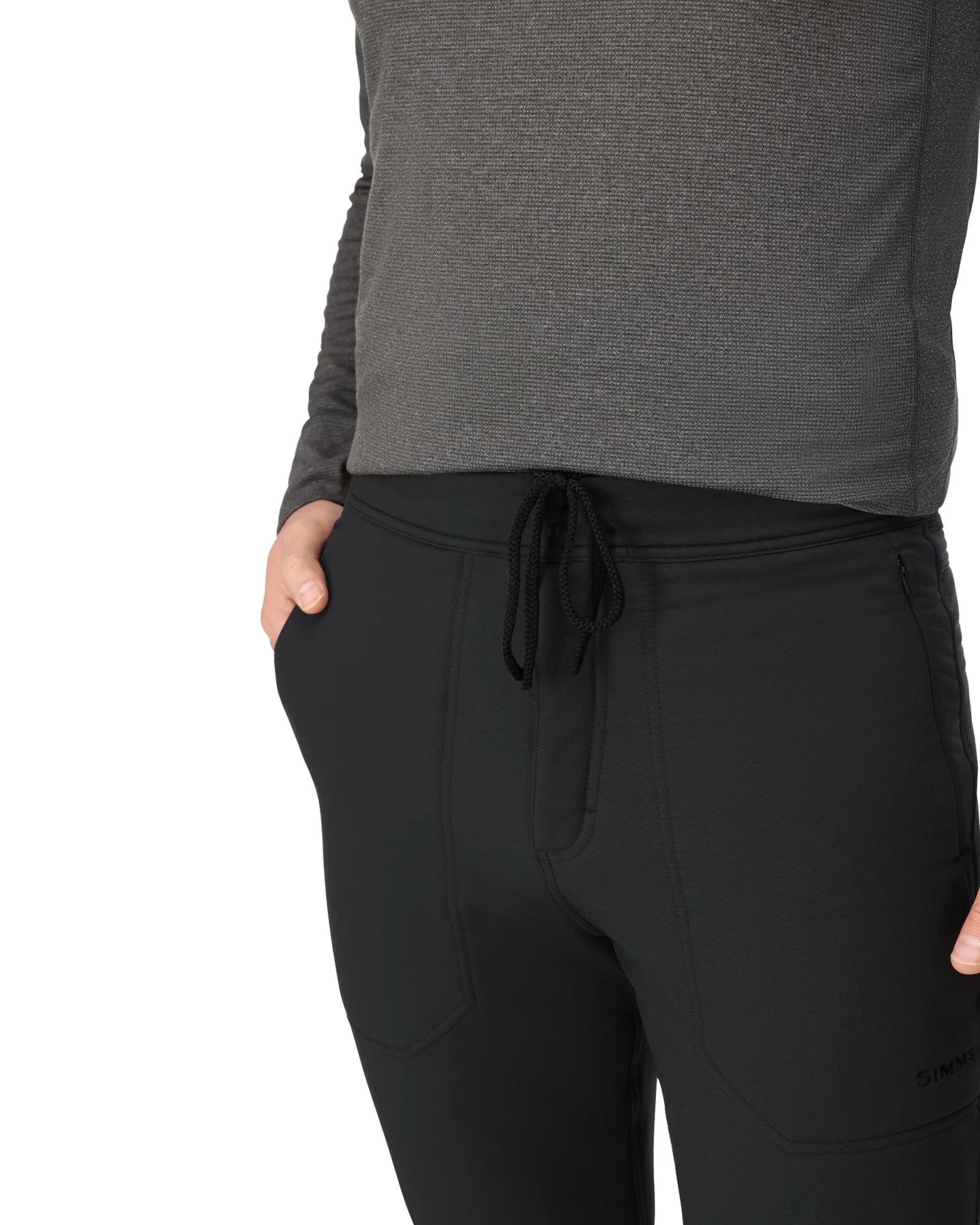 Simms Men's Strata 330 Midlayer Bottom - Black
