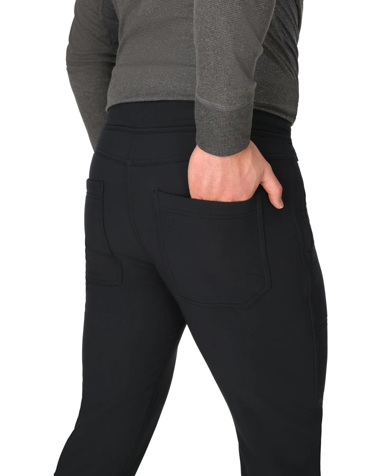 Simms Men's Strata 330 Midlayer Bottom - Black