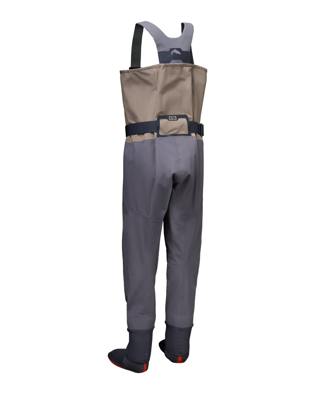 Simms G3 Pro Guide Stockingfoot Waders Dark Elkhorn - angled back