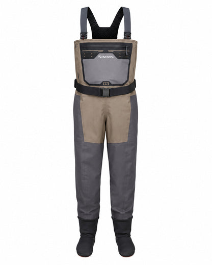 Simms G3 Pro Guide Stockingfoot Waders in Dark Elkhorn - front