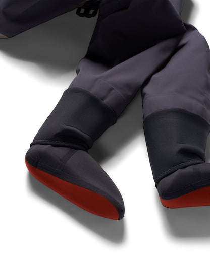 Simms G3 Pro Guide Waders neoprene stockingfeet and gravel guards