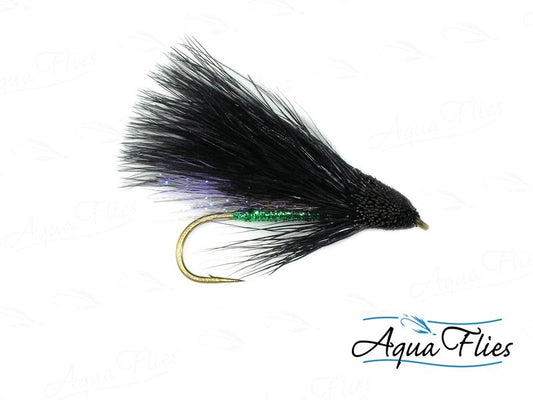 After Dinner Mint - Green / Black fly