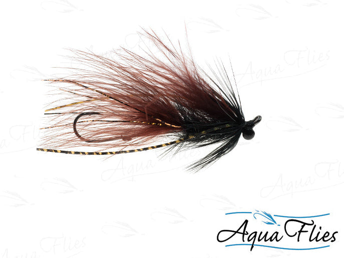 Mattioli's Trout Spey Bugger - Brown / Black