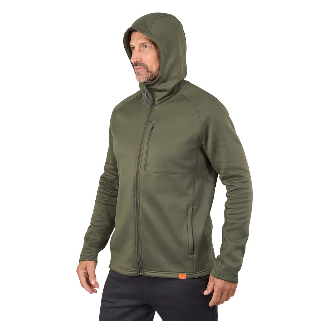 Grundens Grundies Thermal FZ Hoodie - Deep Depths