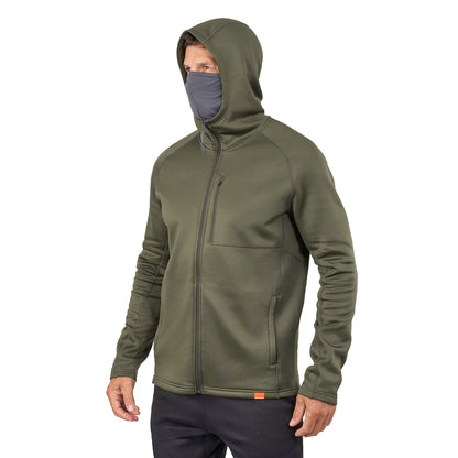 Grundens Grundies Thermal FZ Hoodie - Deep Depths