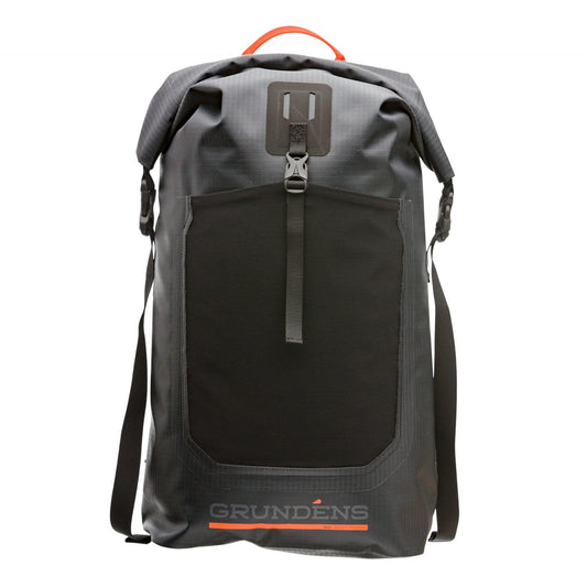 Grundens Bootlegger Roll Top Backpack 30L - Black