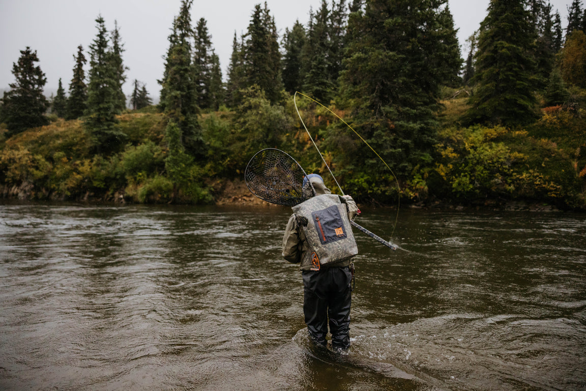 Fishpond Wind River Roll-Top Backpack - Eco Shadowcast Camo