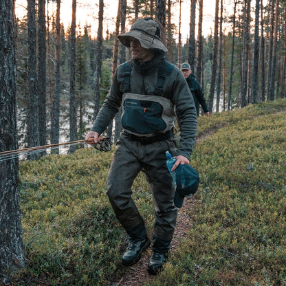 Grundens Grundies Thermal FZ Hoodie - Deep Depths
