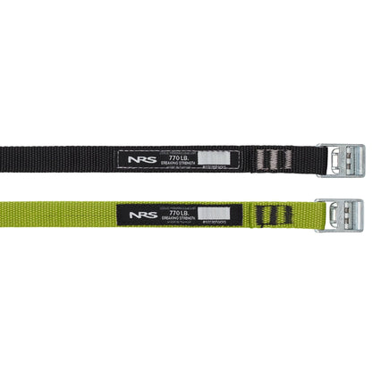 NRS 5/8" Micro Straps - Stealth Black | Lichen Green