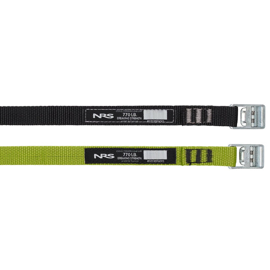 NRS 5/8" Micro Straps - Stealth Black | Lichen Green