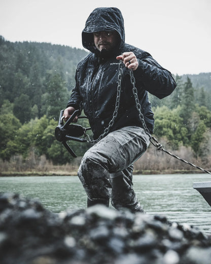 Simms Men's Bulkley Insulated Wading Jacket - Black