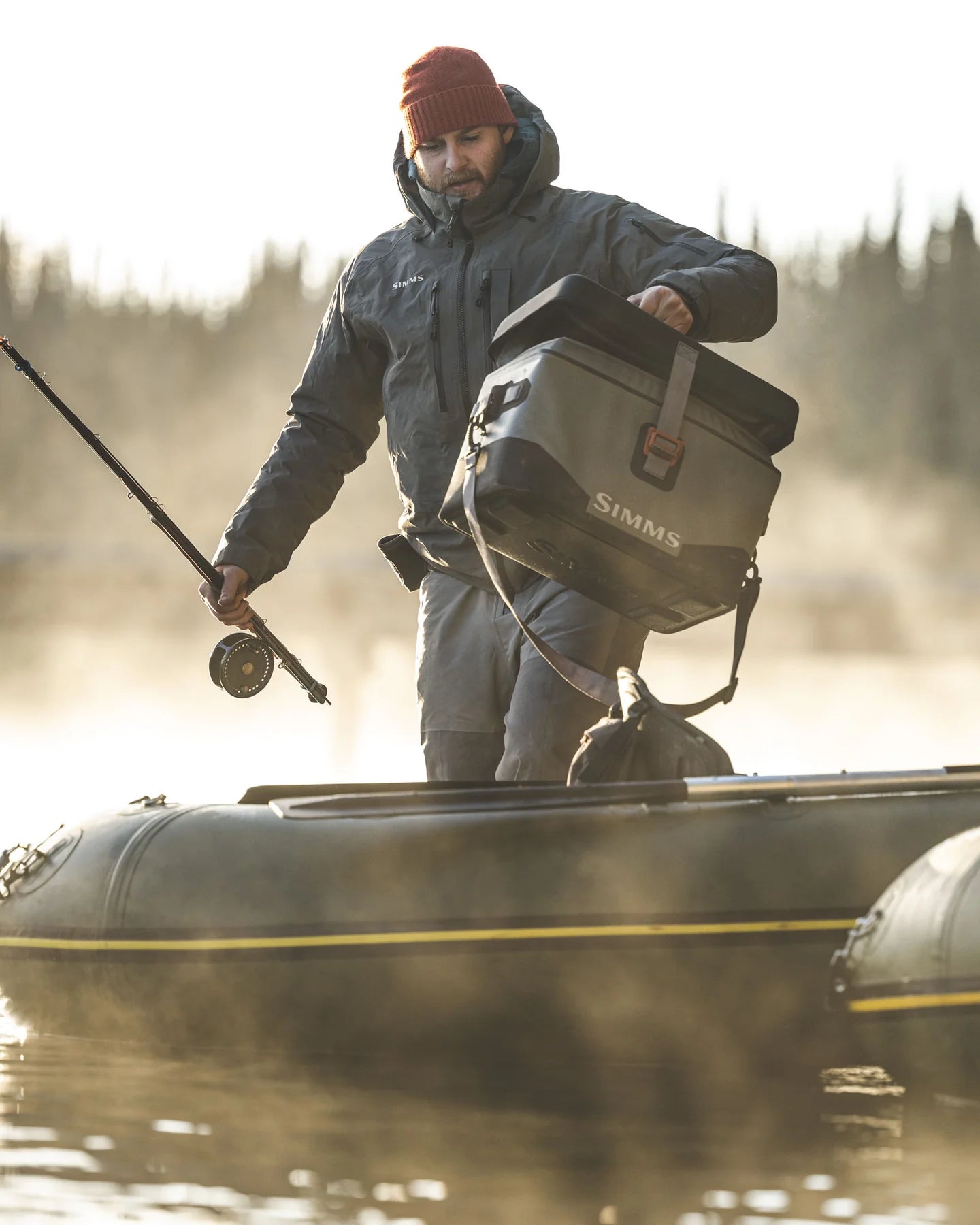 Simms Dry Creek Boat Bag - Large 25L - Steel