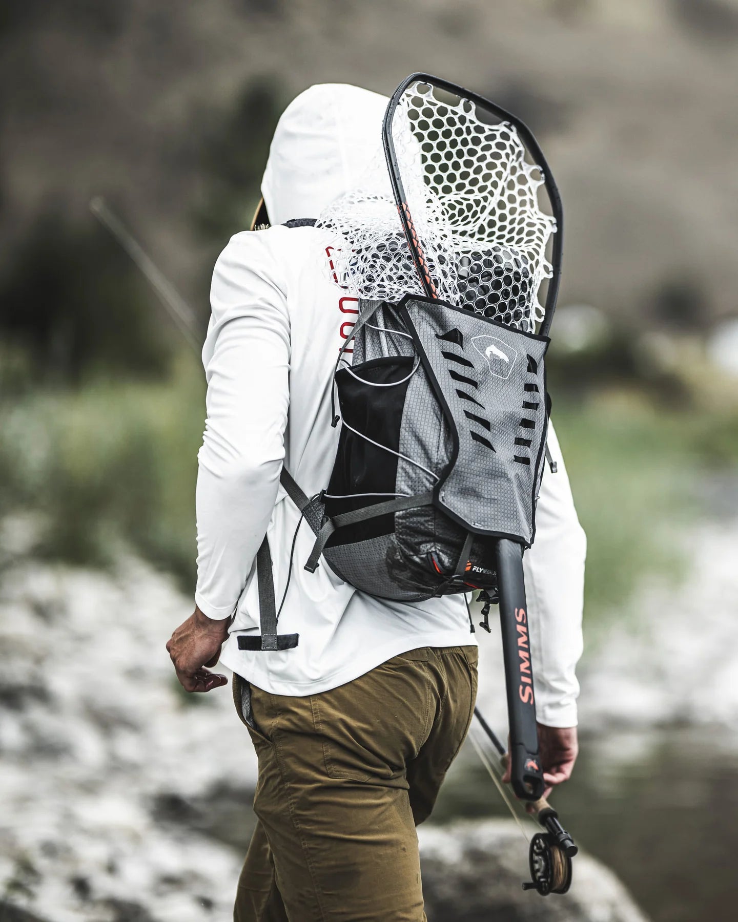 Simms Flyweight Backpack - Smoke