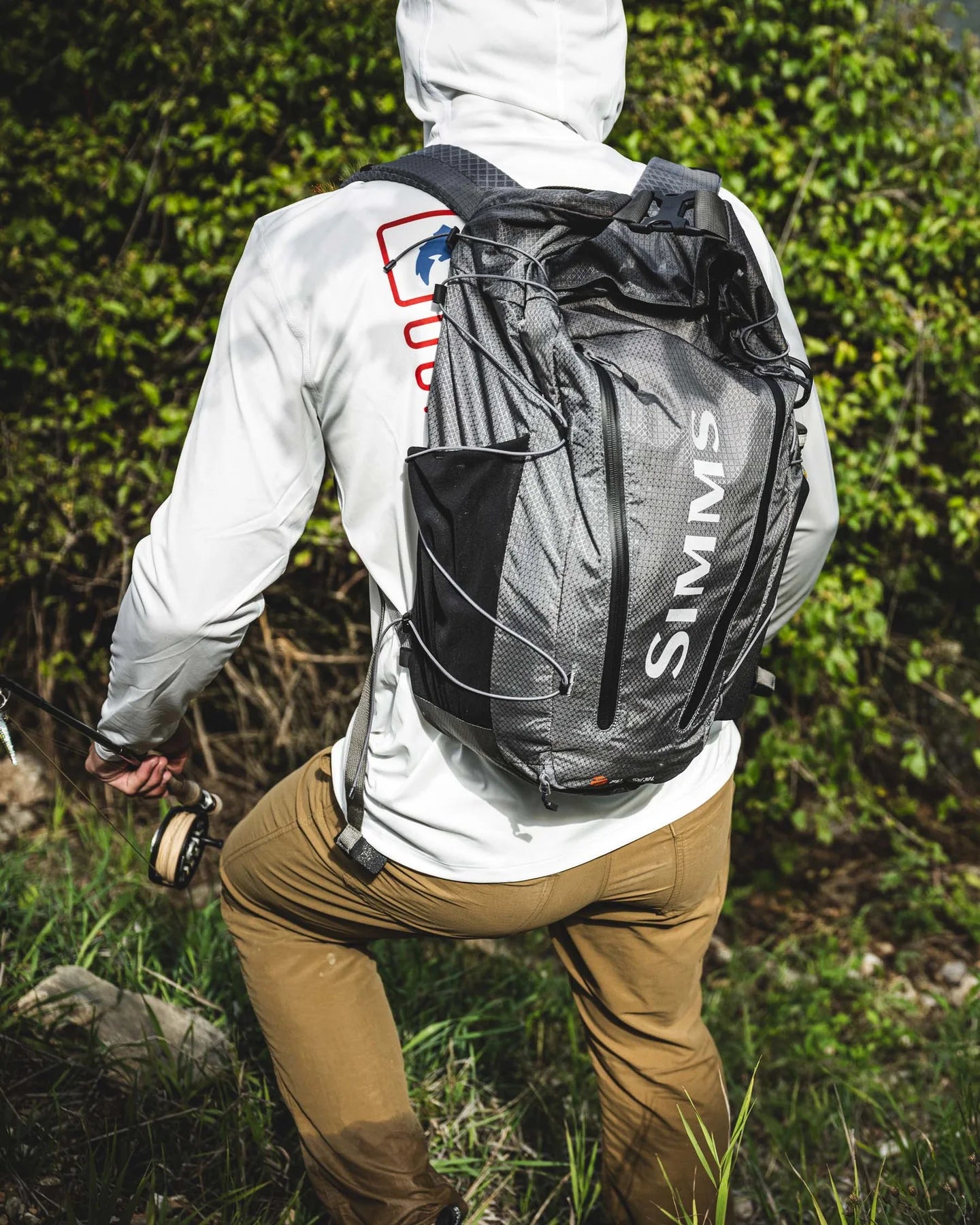 Simms Flyweight Backpack - Smoke | Fishing Backpack | Steelheadbum Simms Flyweight Backpack - Smoke | Fishing Backpack | Steelheadbum