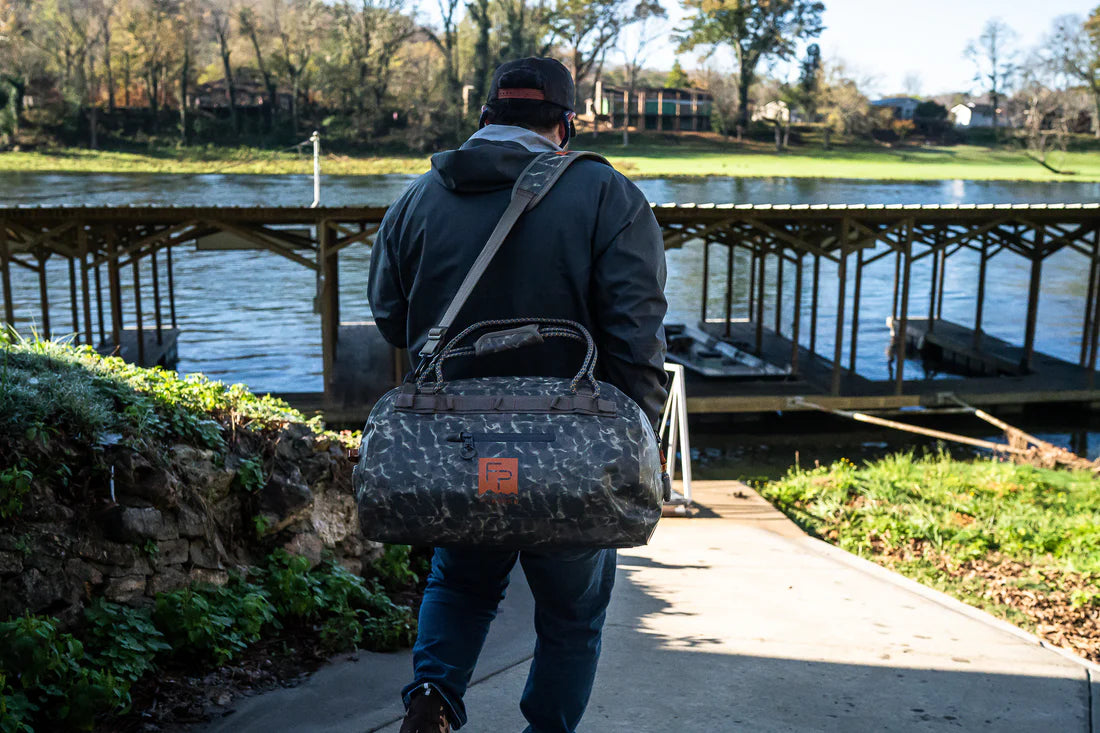 Fishpond Thunderhead Grande Submersible Duffel - Eco Shadowcast Camo