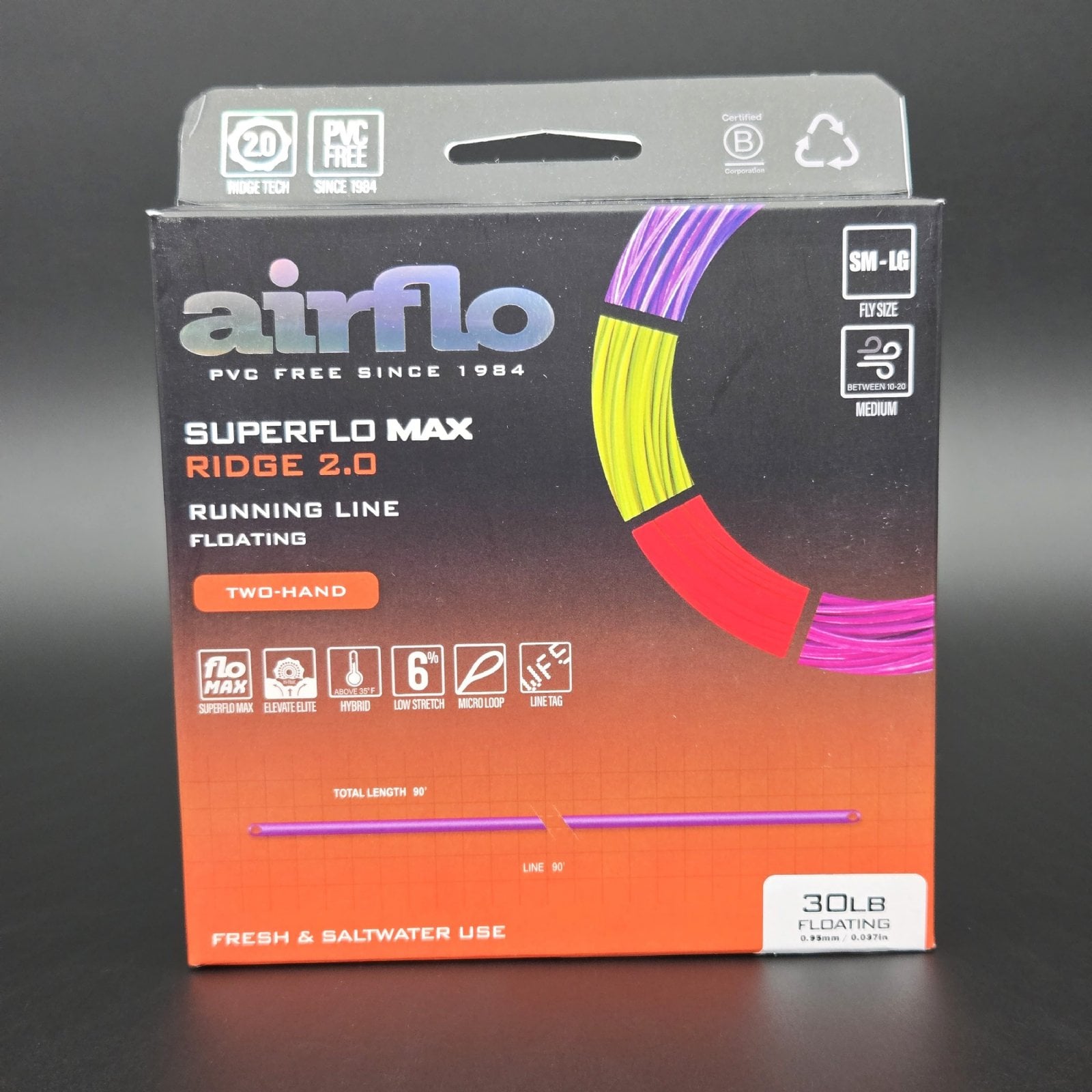 Airflo Superflo Max Ridge 2.0 Floating Running Line – SteelheadBum.com