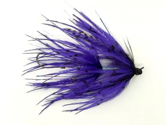 Stu's Barred Ostrich Intruder - Black / Purple