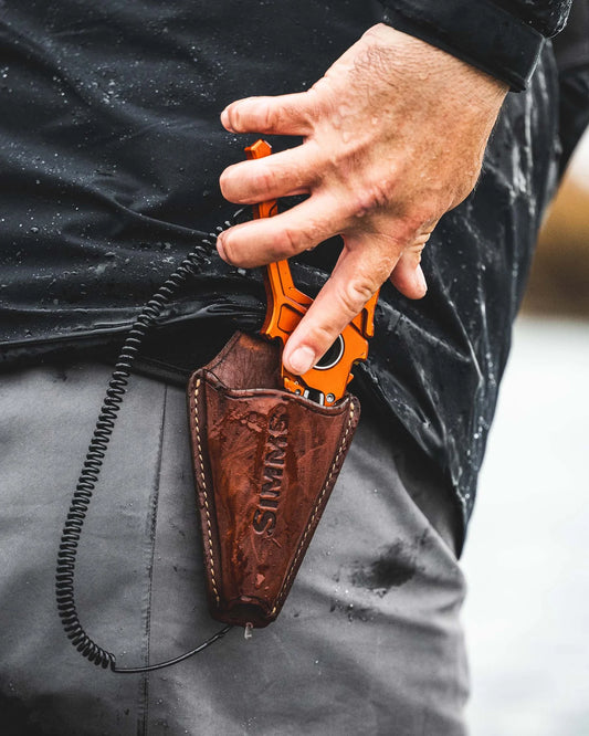 Simms Guide Fishing Plier - Simms Orange