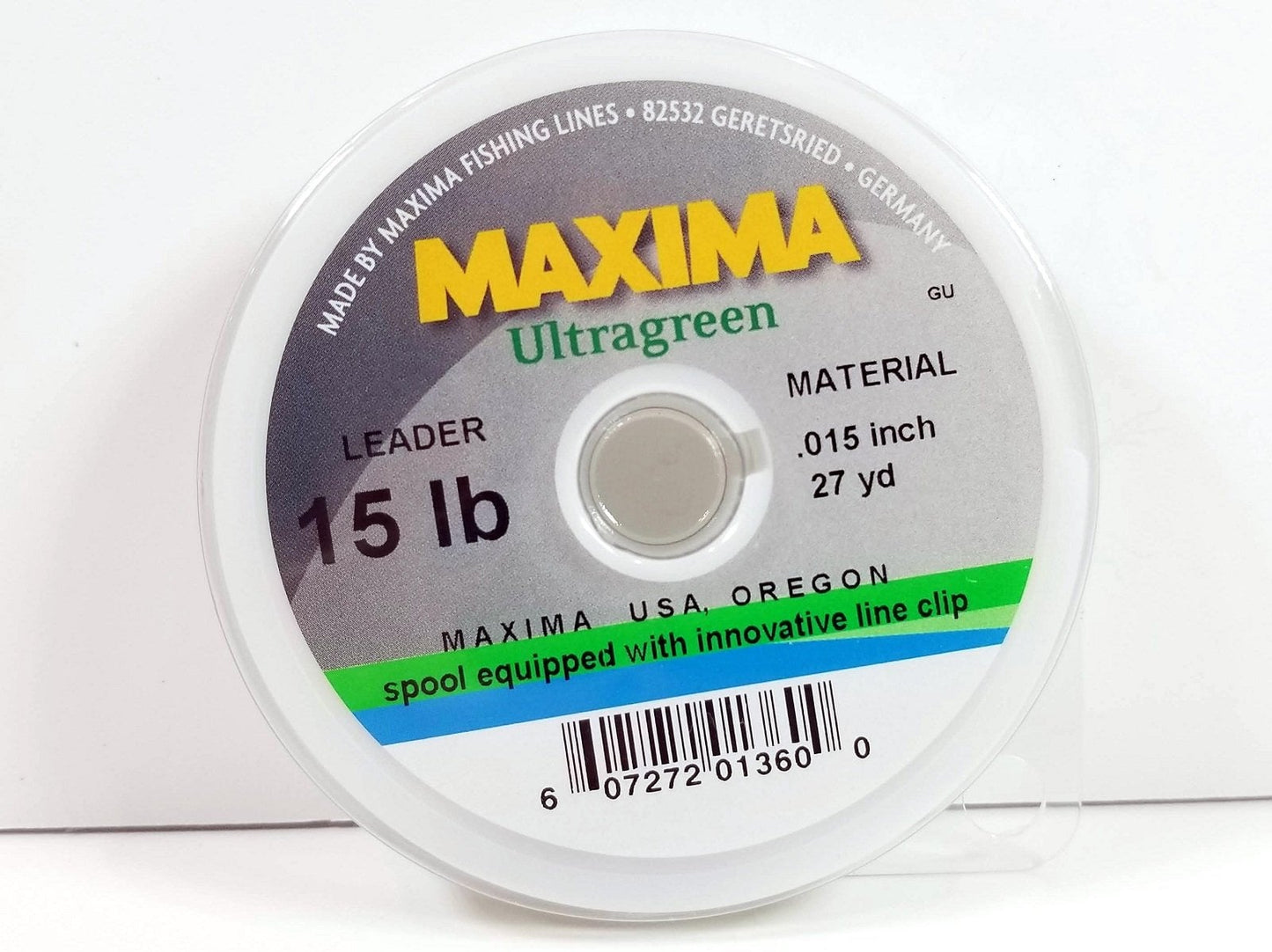 Maxima Ultra Green Leader Spool 15lb
