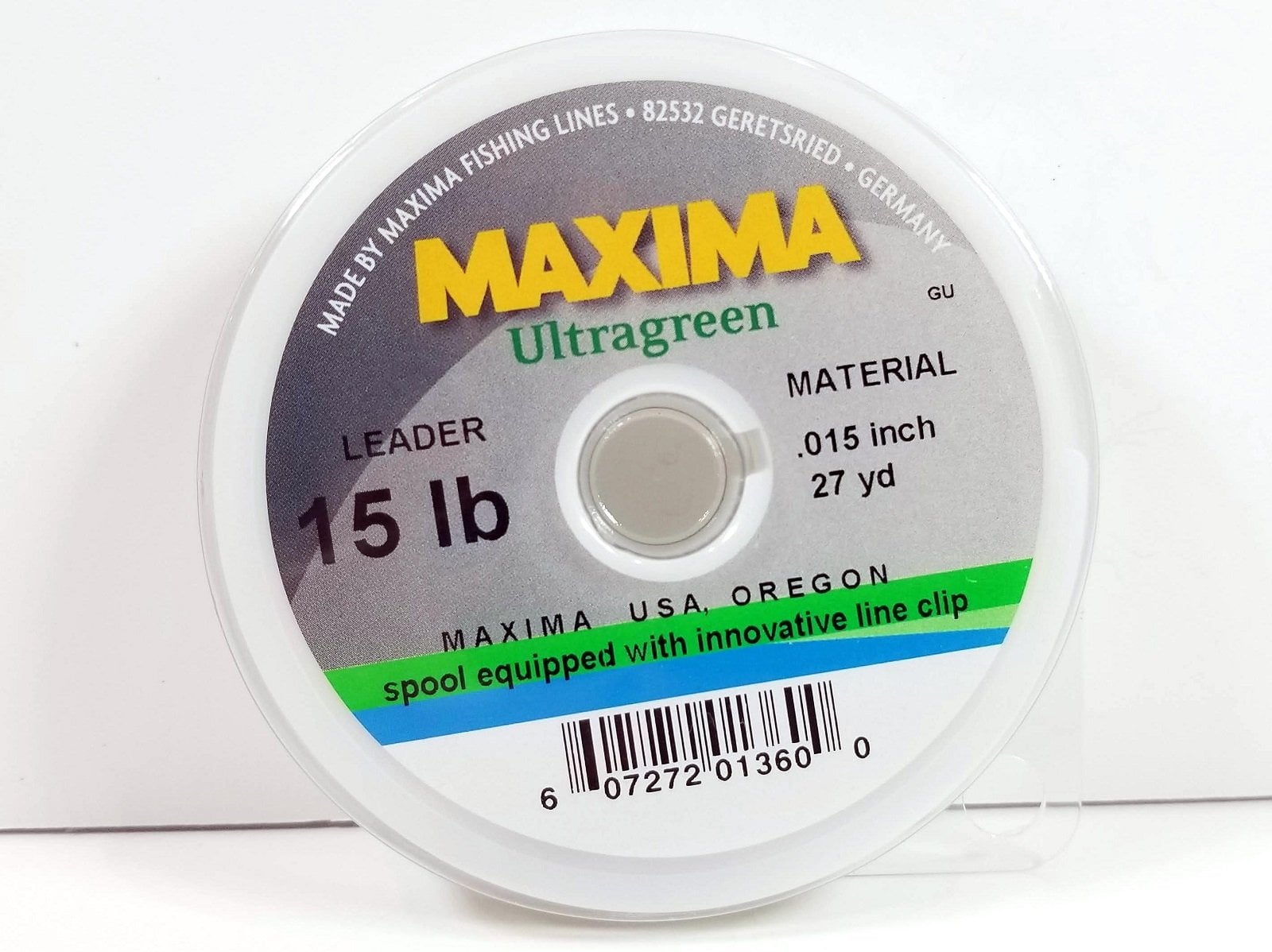 Maxima Ultra Green Leader Spool 15lb