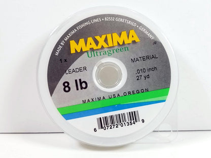 Maxima Ultra Green Leader Spool 8lb