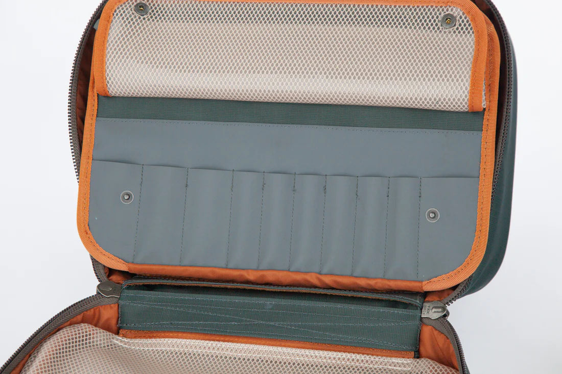 Fishpond Backwater Fly Tying Kit - internal storage closeup