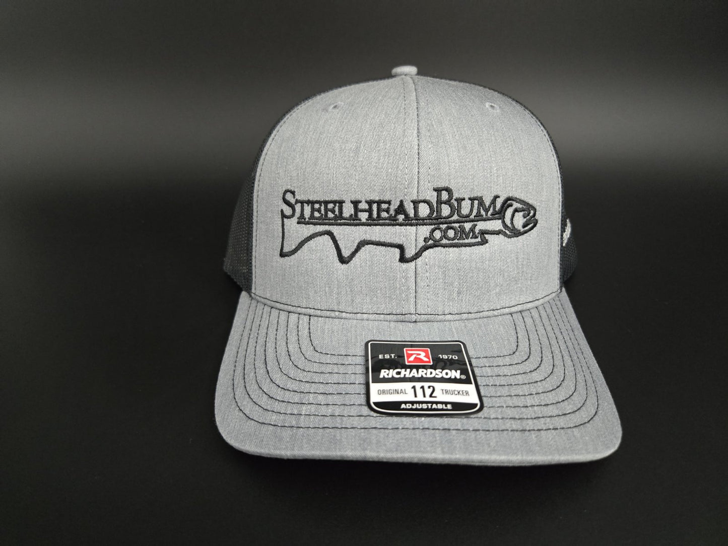 SHB - Richardson 112 Trucker - Heather Gray / Black