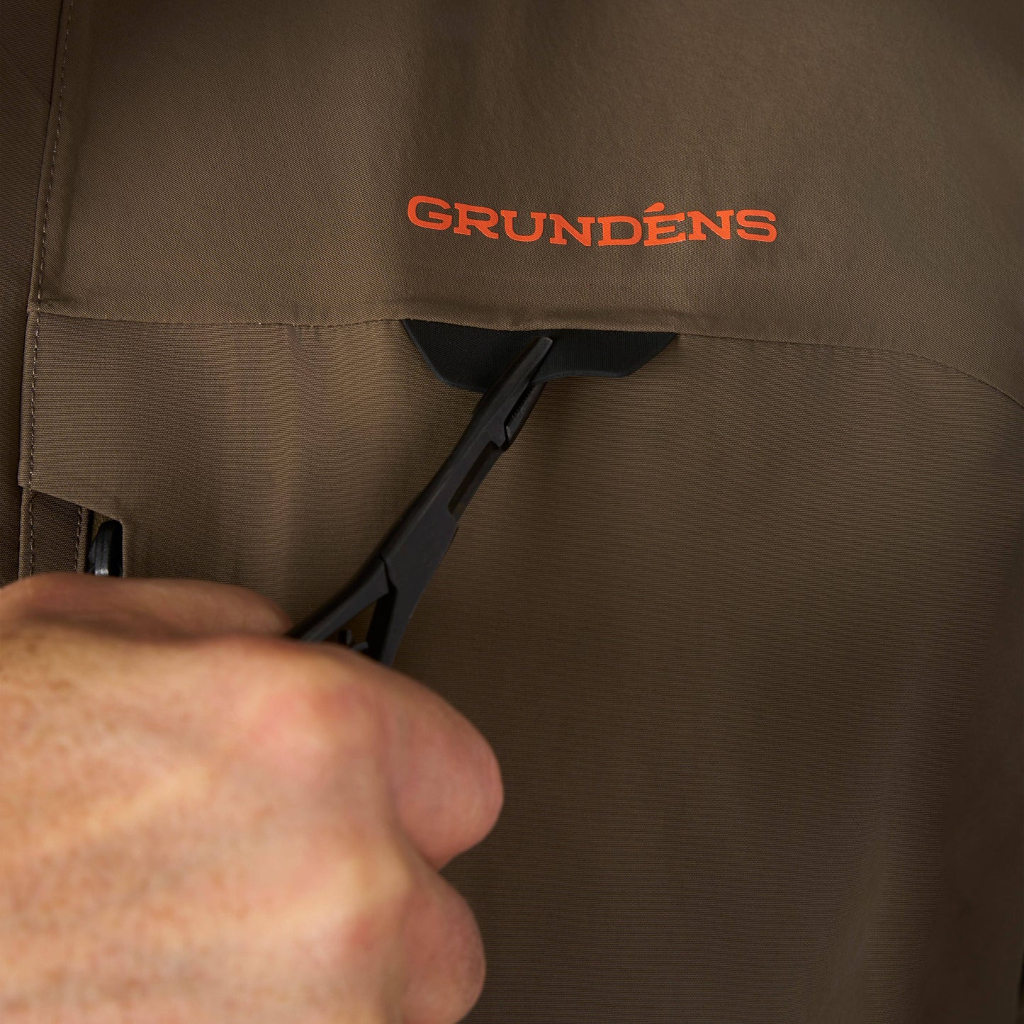 Grundens Vector Wading Jacket - Otter
