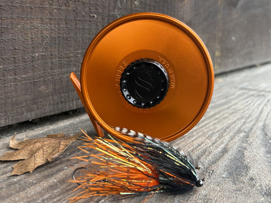 custom made fishing reels FLY SpeyCo This rod is designed specifically for the monster head shakes and the hard pulls of lake trout and sturgeon Building a custom colored fly