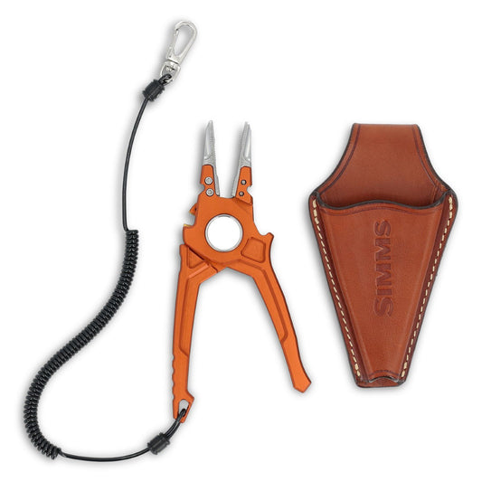 Simms Guide Fishing Plier - Simms Orange