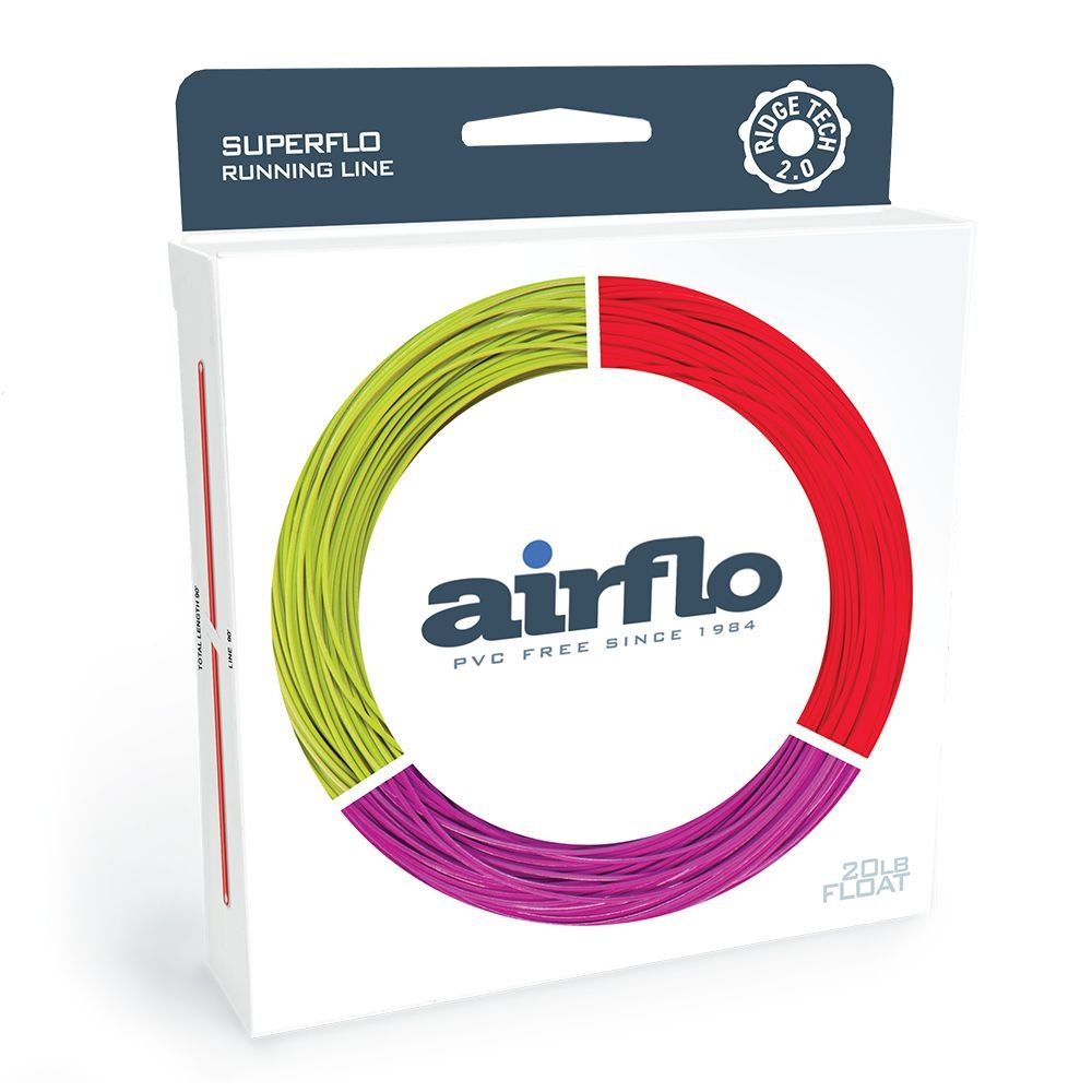 Airflo Ridge 2.0 Running Line - 20lb Chartreuse