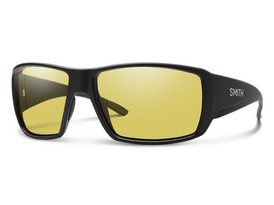 Smith Guides' Choice - Matte Black w/ChromaPop Glass Polarized Green Mirror