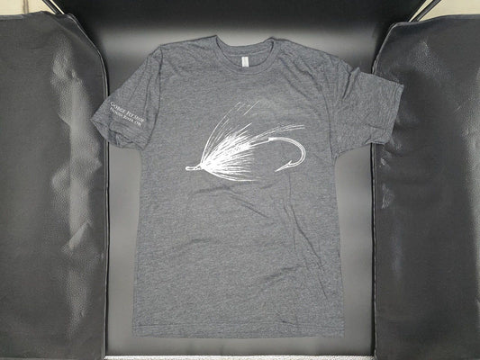 Gorge Fly Shop T-Shirt - Charcoal Grey product image