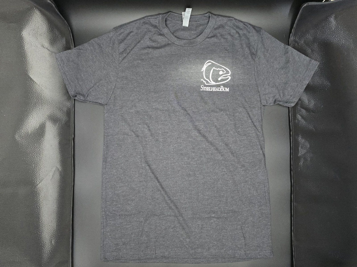 SteelheadBum T-Shirt - Charcoal Grey